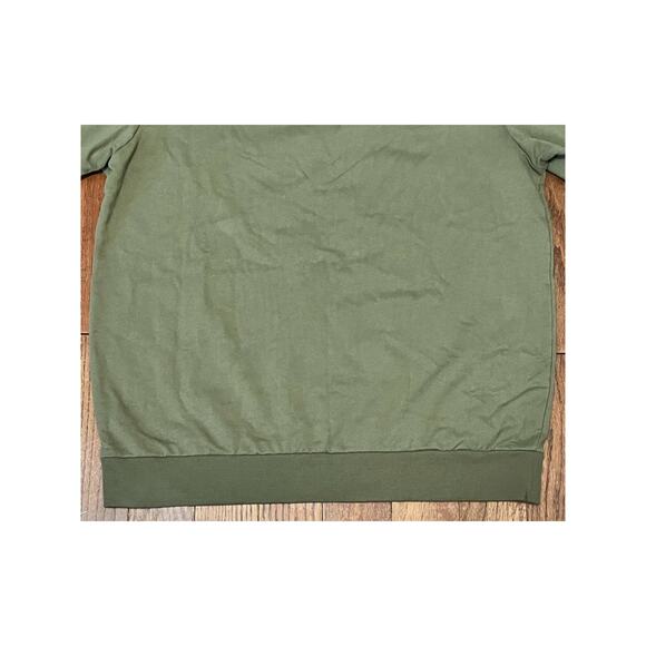 Well Worn Los Angeles Crewneck Sweatshirt Men’s Size XL Green Line Art Face - Picture 5 of 5